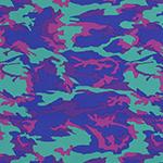 Designer pattern Camo - Purple